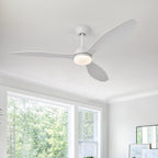 Ventilateur de Plafond Halo - Blanc 107cm LED