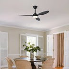 Ventilateur de Plafond Halo - Noir 107cm LED