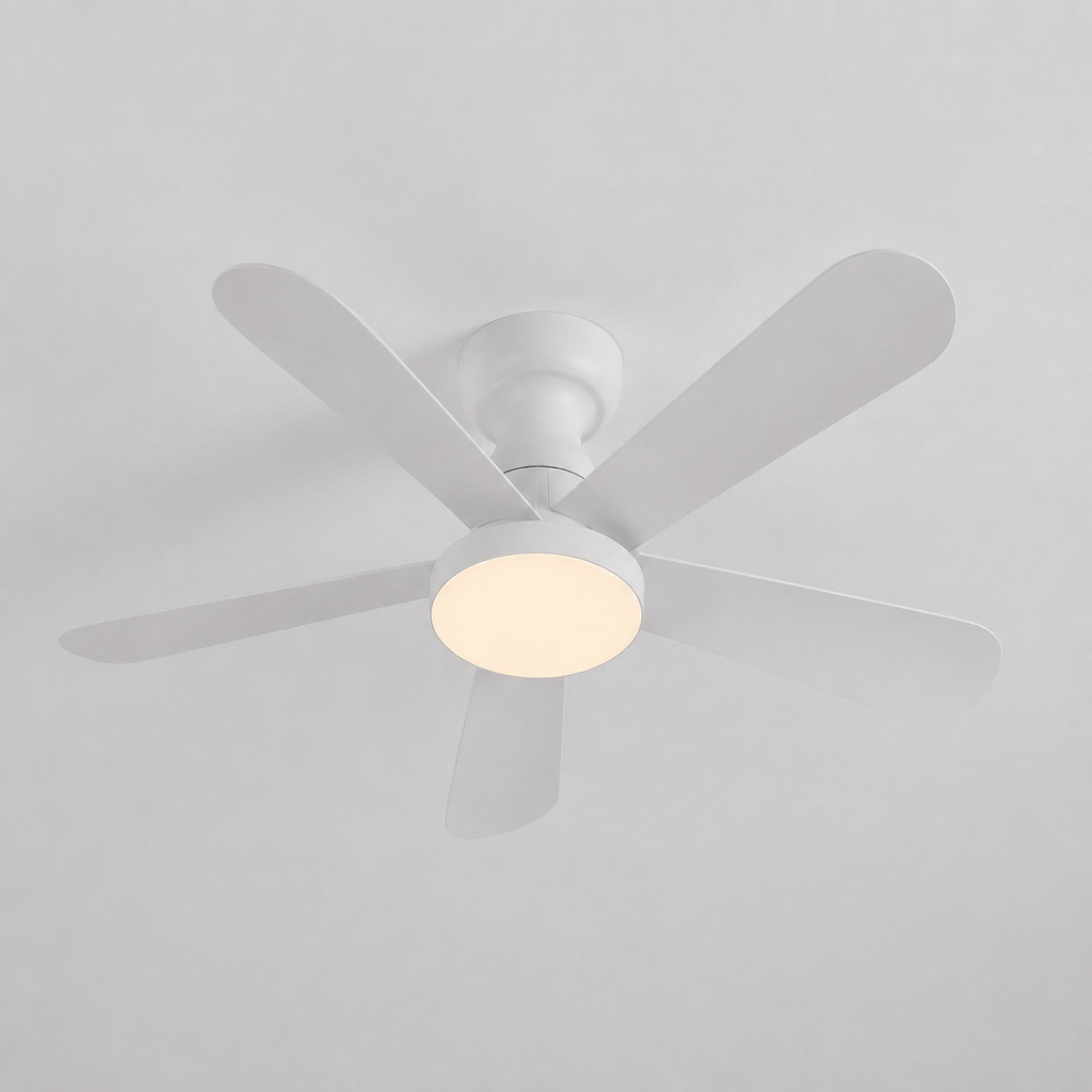 Ventilateur de Plafond Fendelier - Blanc 104cm LED