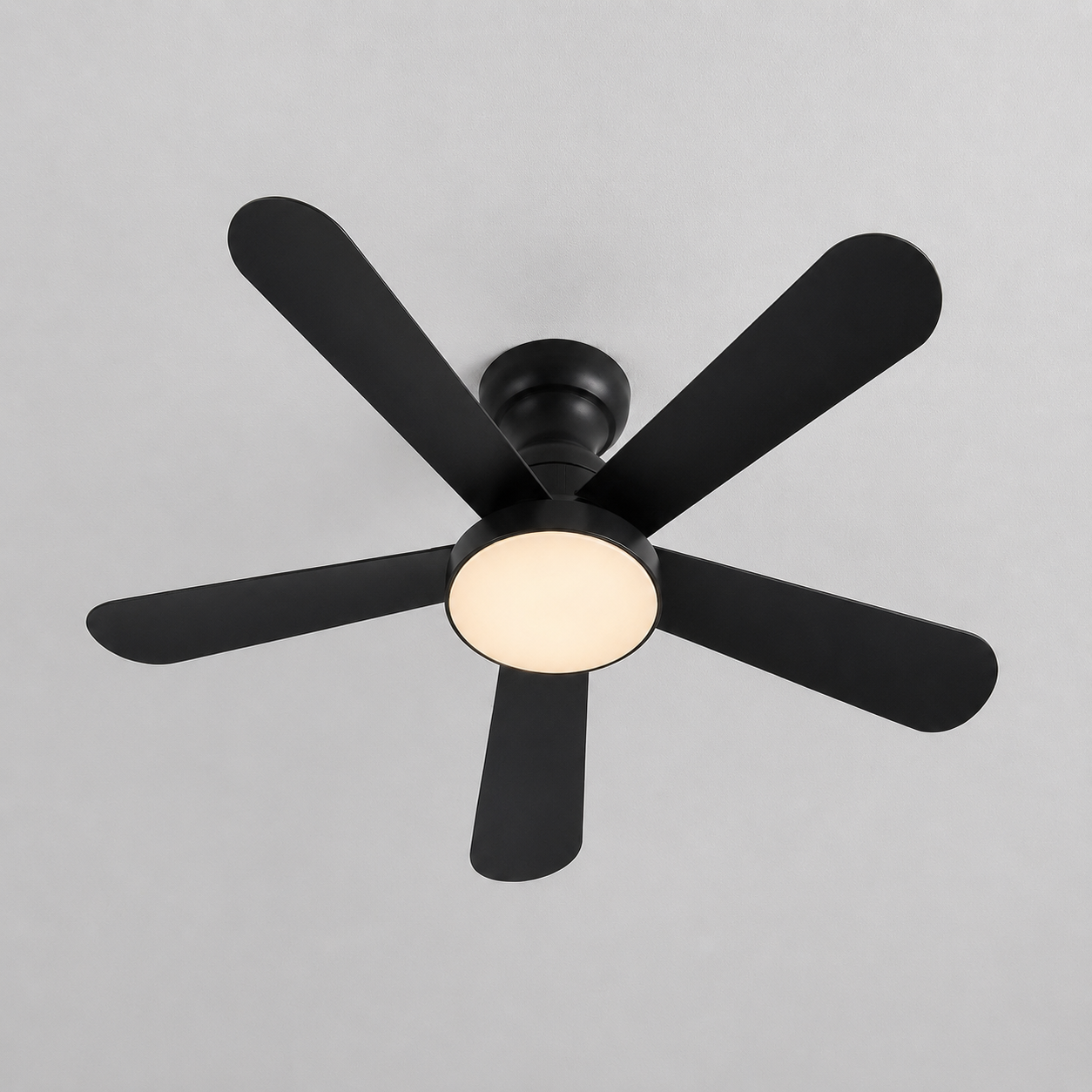Ventilateur de Plafond Fendelier - Noir 71cm LED