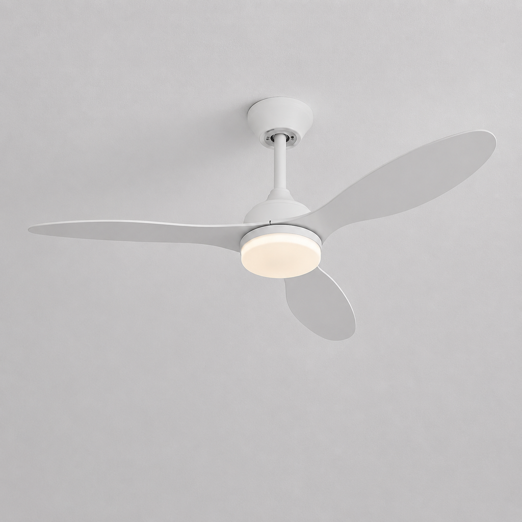 Ventilateur de Plafond Halo - Blanc 107cm LED