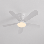 Ventilateur de Plafond Fendelier - Blanc 71cm LED
