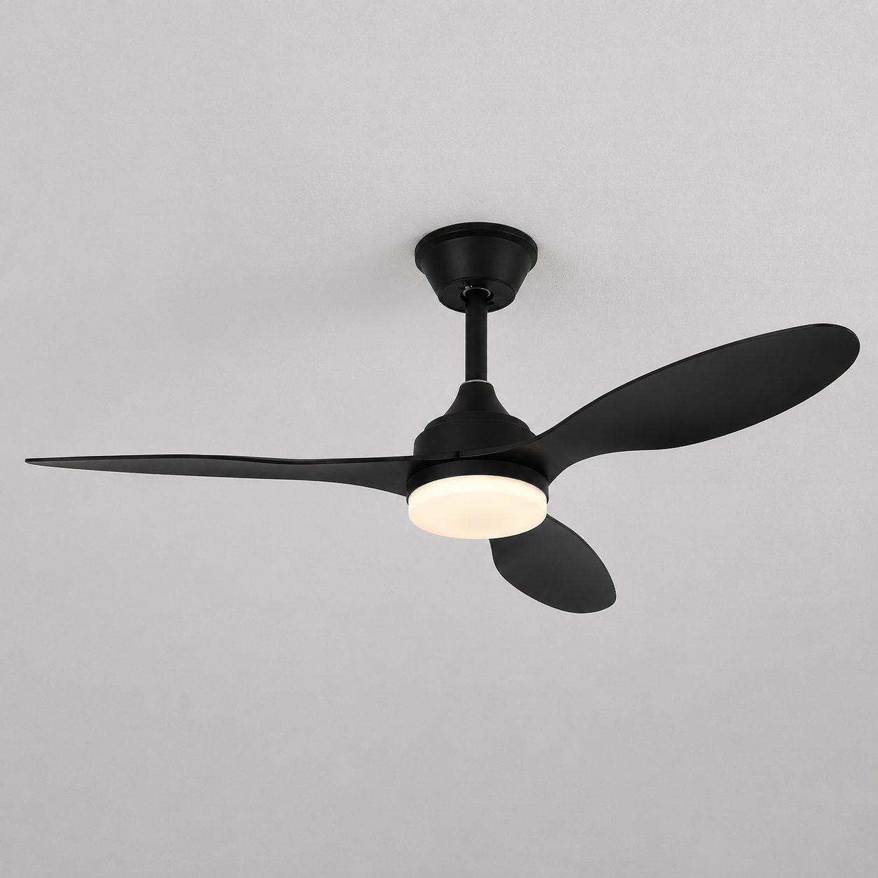 Ventilateur de Plafond Halo - Noir 107cm LED